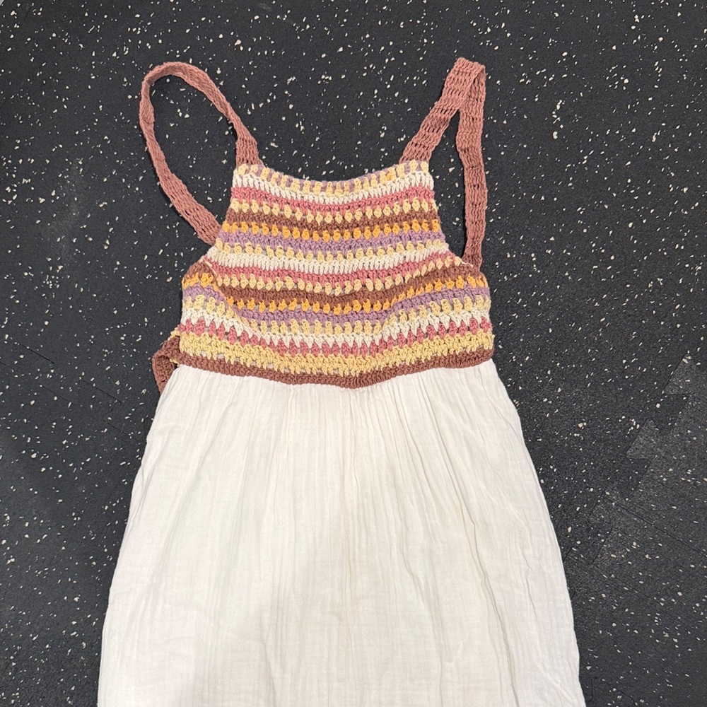 Zara Girls Crochet Dress